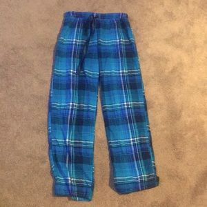 Plaid pyjama shorts